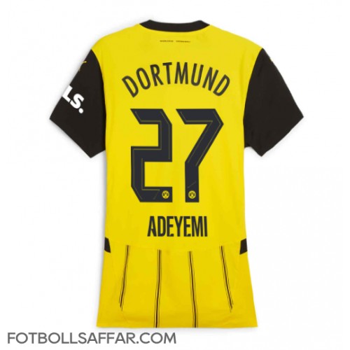 Borussia Dortmund Karim Adeyemi #27 Hemmatröja Dam 2024-25 Kortärmad